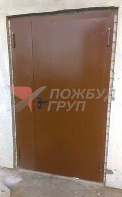 Двері протипожежні ДМП-02 EI60 (EI30) 1400x2100 мм