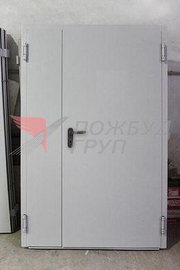 Двері протипожежні ДМП-02 EI60 (EI30) 1400x2100 мм