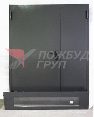 Двері протипожежні ДМП-02 EI60 (EI30) 1350x2250 мм