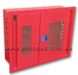 Шкаф пожарный встроенный 840х650х230 мм (ШПК-315В) с задн. ст. красный