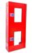 Шкаф пожарный навесной 540х1300х230 мм (ШПК-320Н) без задн. ст. красный