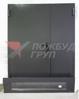 Двері протипожежні ДМП-02 EI60 (EI30) 1200x2100 мм