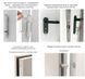 Двері протипожежні ДМП-02 EI60 (EI30) 1750x2250 мм